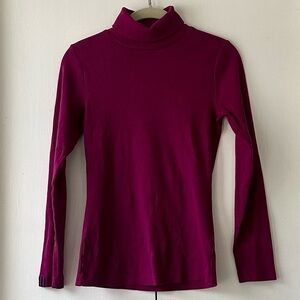 Women's Joules Plum Turtleneck Top